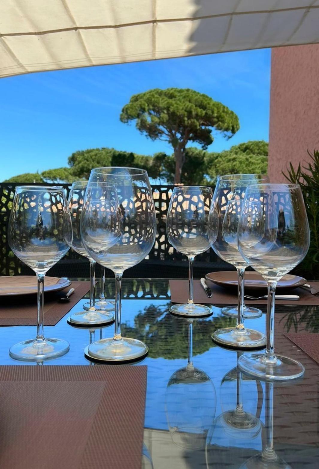 Studio Climatise, Terrasse, Parking Prive, 50M De La Plage Saint-Tropez Ngoại thất bức ảnh